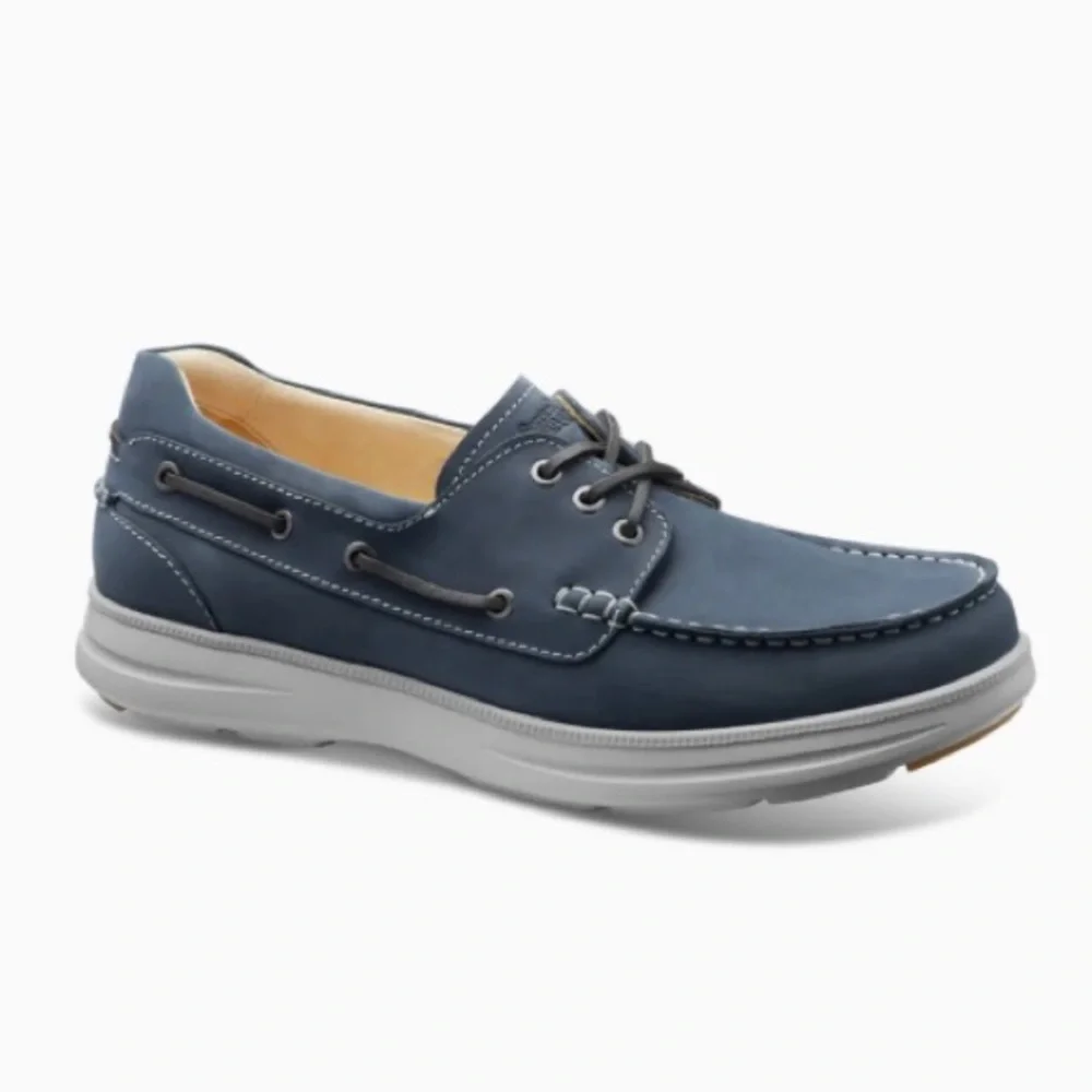 Samuel Hubbard Men's New Endeavor Leather Boat Shoes